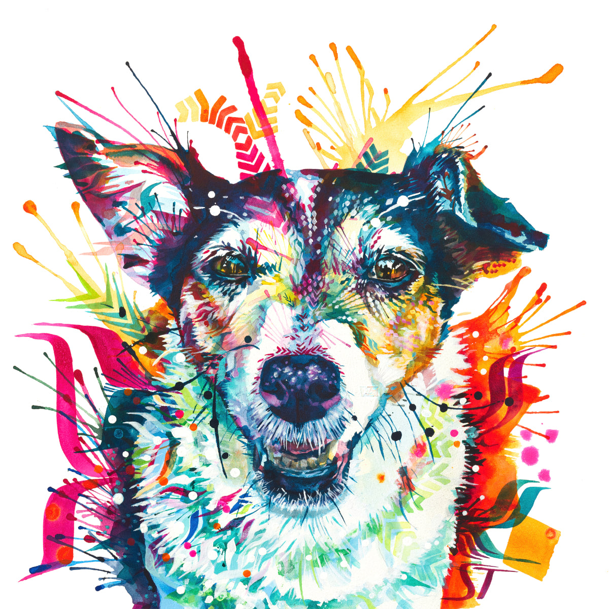 Dog Drawings | Dog Portrait | Dog Artwork | Wall Art | Wall Art Unusual | Wall Art | Pet Portraits UK