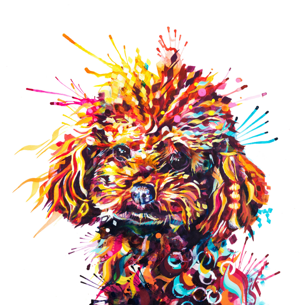 Dog Drawings | Dog Artwork | Dog Painting | Dog Portrait Artists UK | Dog Canvas Prints | Wall Art | Wall Prints