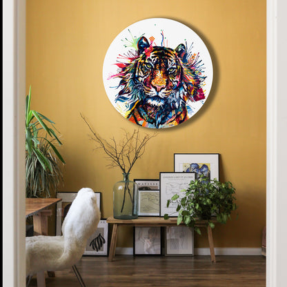 Tiger Artwork | Wall Art | Pet Portraits | Modern Art | Wall Art Canvas | Pet Portrait Artists | Art Commissions