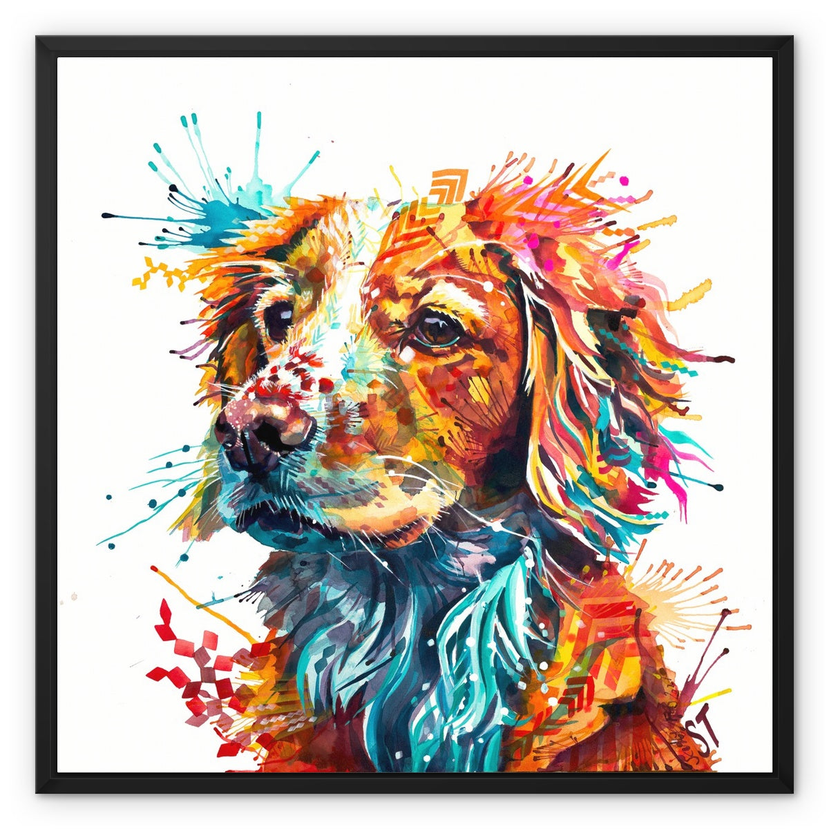 Dog Drawings | Dog Portrait | Sarah Taylor | Pet Portrait Artists | Dog Portrait | Pet Portraits | Art Commissions | Framed Prints | Wall Prints | Living Room Wall Art