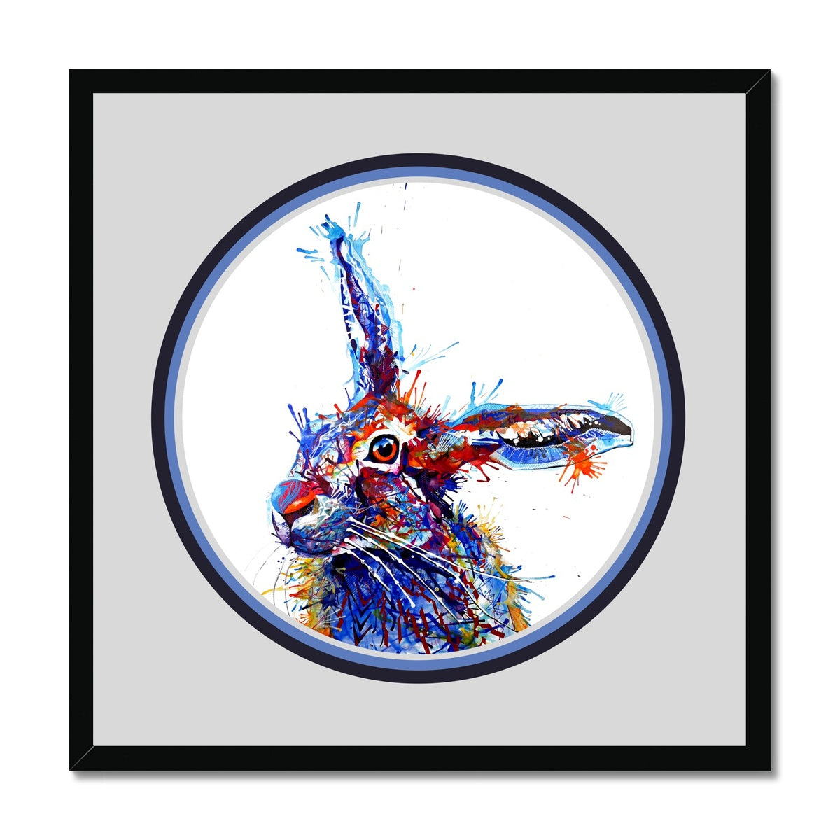 Rabbit Painting | Wildlife Art | Wall Art | Modern Art | Wall Prints | Wall Art On Canvases