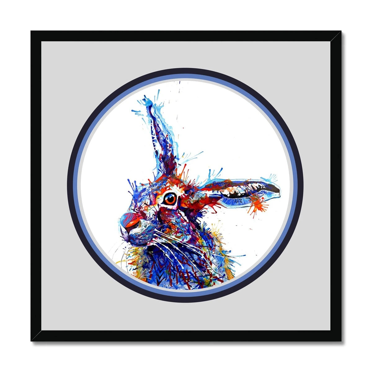 Rabbit Painting | Wildlife Art | Wall Art | Modern Art | Wall Prints | Wall Art On Canvases