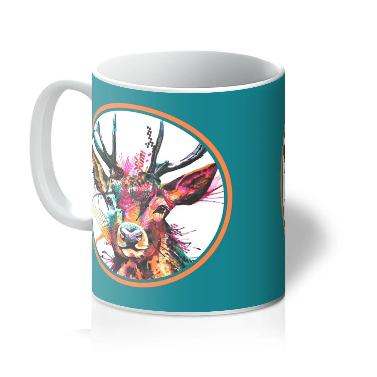 Animal Mugs | Animal On Mugs | Animal Art | Sarah Taylor | Abstract Wall Art | Framed Art | Modern Art | Framed Prints | Animal Portraits