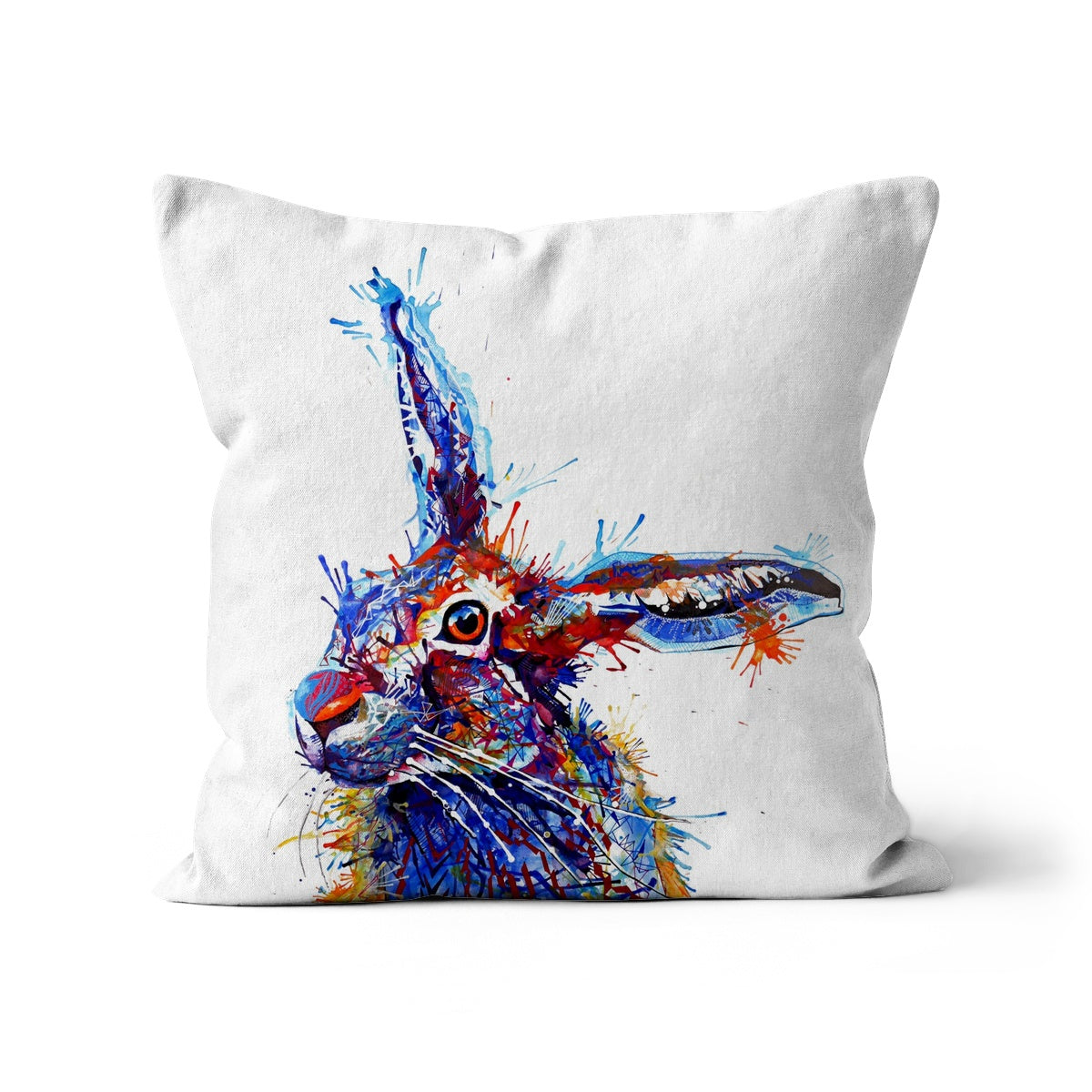 Rabbit Prints | Animal Cushions | Animal Art | Colourful Animal Art | Animal Portraits