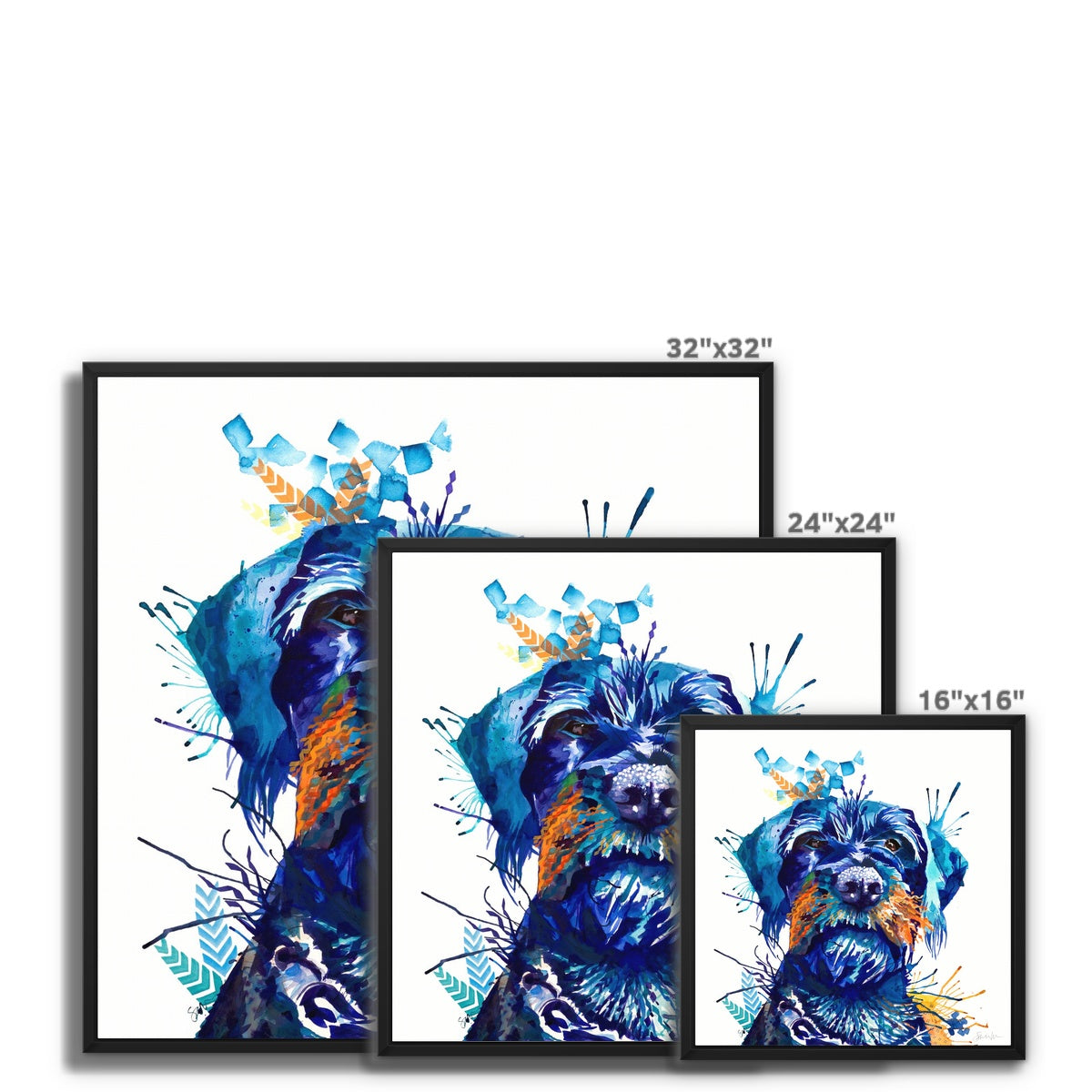 Dog Drawings | Dog Portrait | Sarah Taylor | Pet Portrait Artists | Pet Portraits | Art Commissions | Framed Prints | Wall Prints | Living Room Wall Art