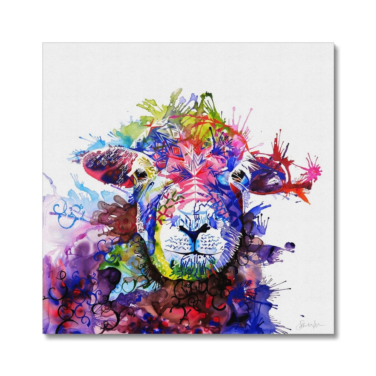 Wall Art | Framed Prints | Sarah Taylor | Modern Art | Framed Wall Art | Abstract Art | Framed Art | Bright Wall Art | Colourful Animal Art
