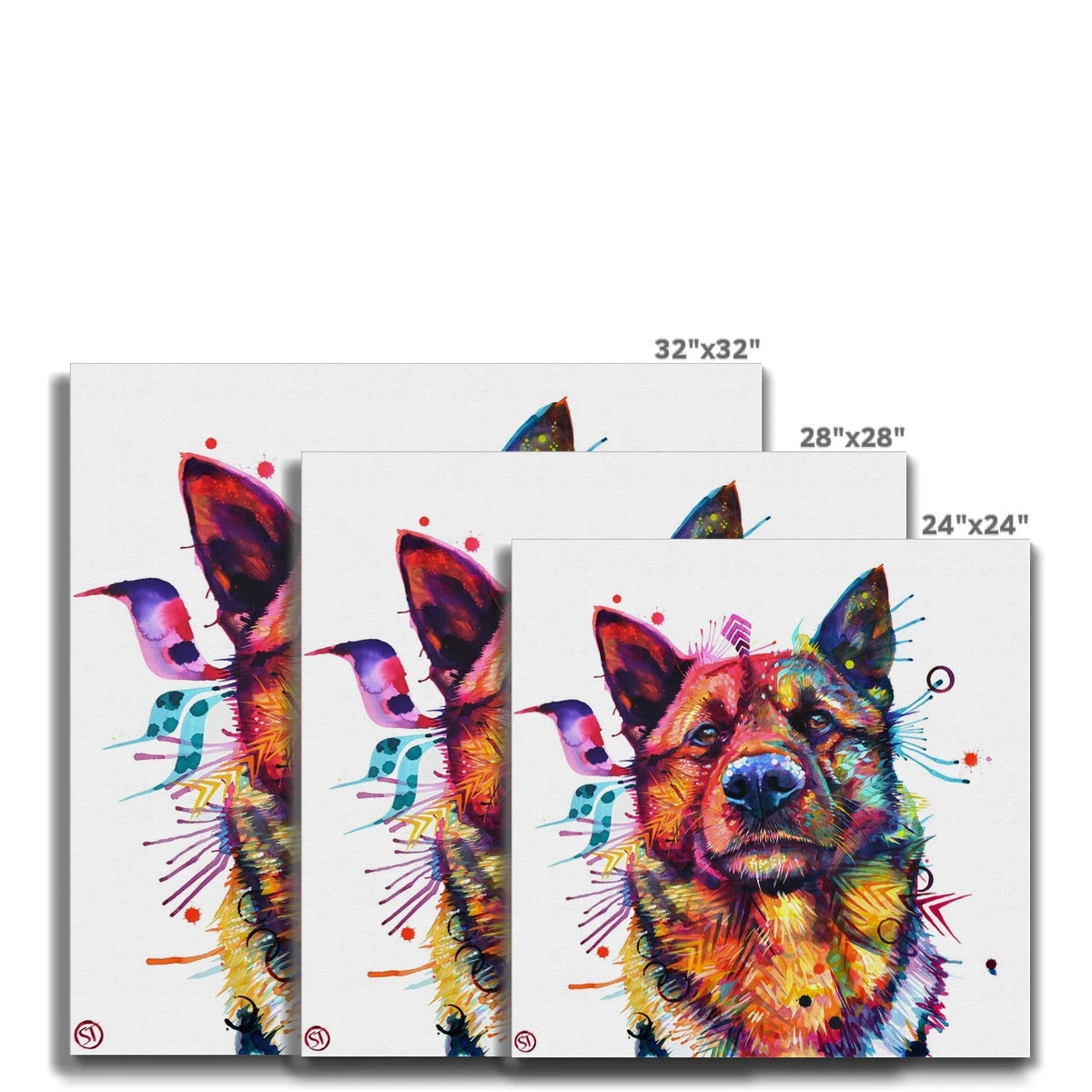 Wall Art | Dog Artwork | Pet Portrait Artists | Dog Portrait | Framed Prints | Wall Prints