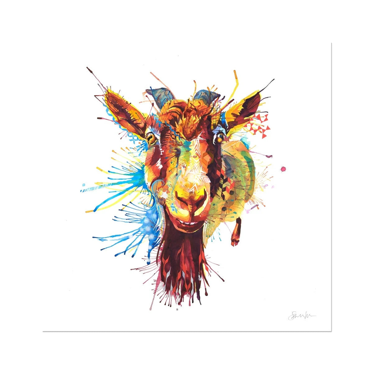 Wall Art | Modern Art | Funny Animal Pictures | Animal Picture | Animal Print | Art Prints Modern