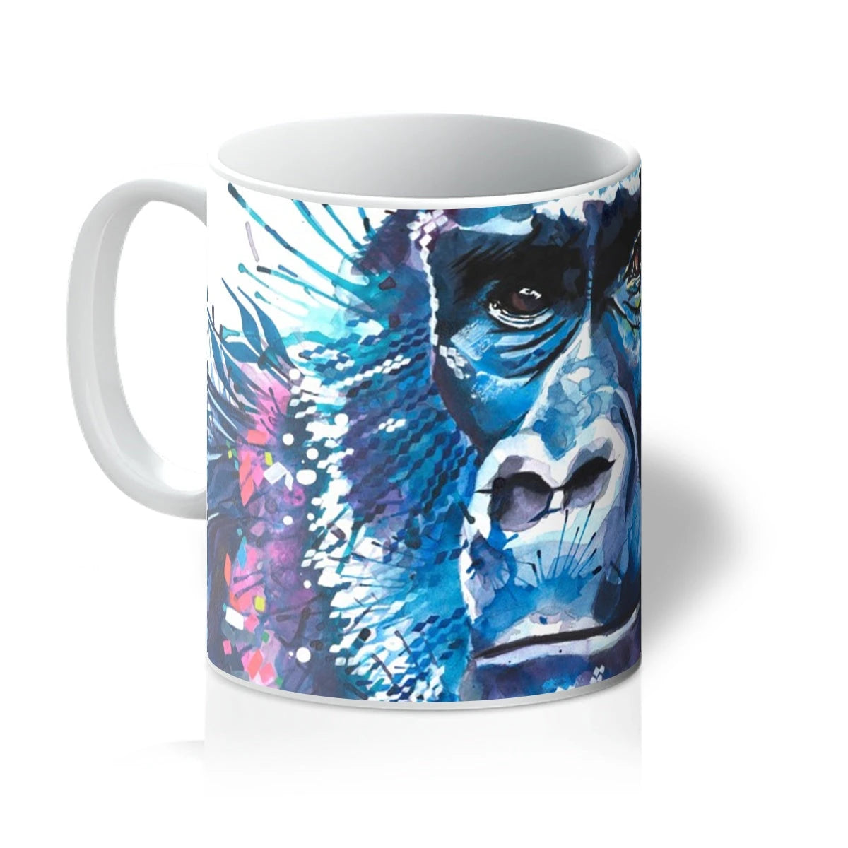 Animals On Mugs | Animal Mugs | Animal Art | Pet Portrait Artist | Colourful Animal Art | Animal Portraits | Sarah Taylor