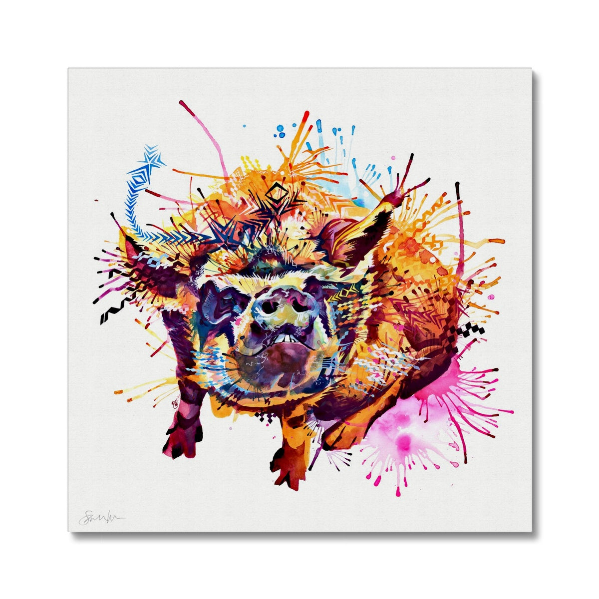 Wall Art | Framed Prints | Sarah Taylor | Modern Art | Framed Wall Art | Abstract Art | Framed Art | Bright Wall Art | Colourful Animal Art