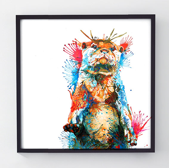 Wall Art | Framed Prints | Art Commissions | Framed Wall Art | Abstract Art | Framed Art | Bright Wall Art | Colourful Animal Art