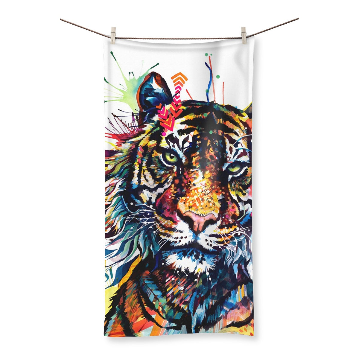 Tiger Artwork | Tiger Painting | Animal Art | Pet Portrait Artist | Colourful Animal Art | Animal Portraits