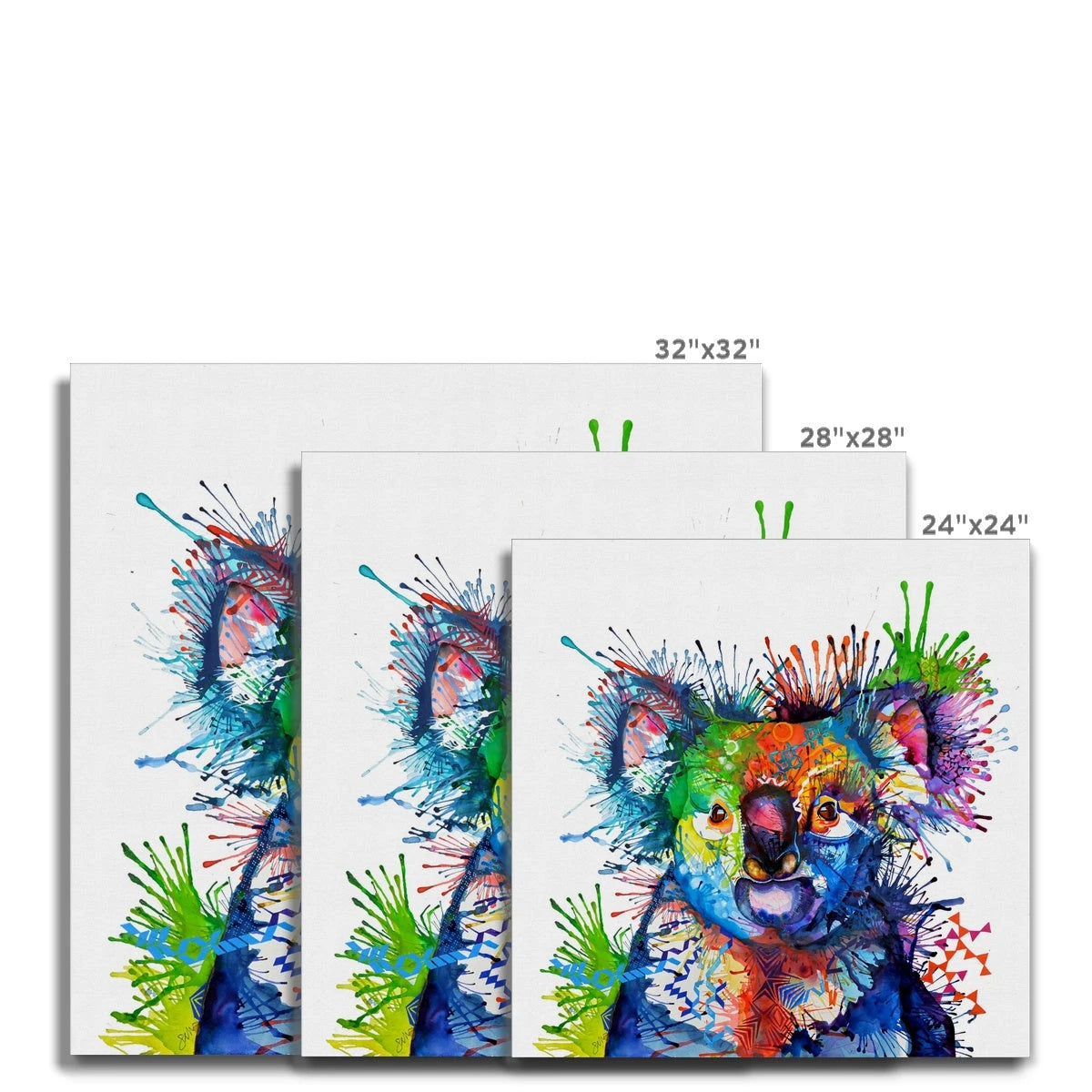Framed Art | Sarah Taylor | Wall Art | Framed Prints | Abstract Art | Colourful Animal Art