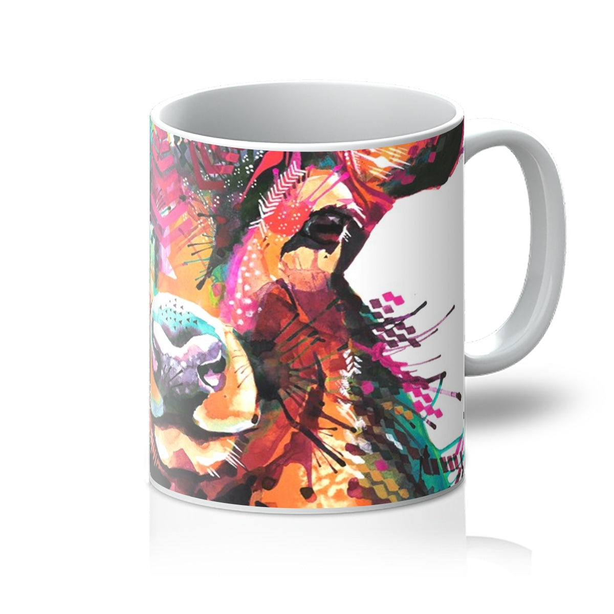 Animal Mugs | Animal Art | Pet Portrait Artist | Colourful Animal Art | Animal Portraits | Sarah Taylor
