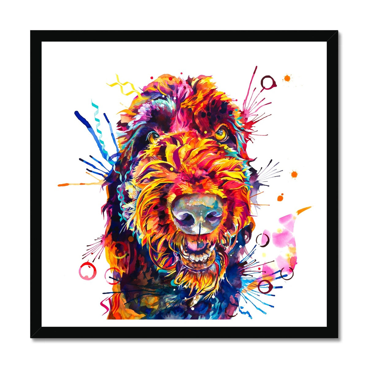 Dog Drawings | Wall Art | Modern Art | Abstract Wall Art | Animal Artwork | Modern Wallart