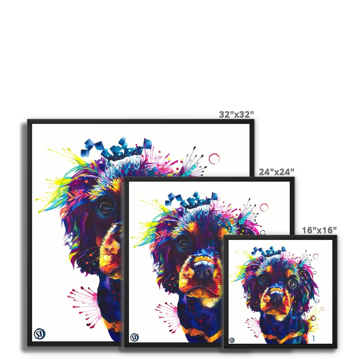 Cavalier King Charles Prints | Colourful Art Prints | Commission A Painting