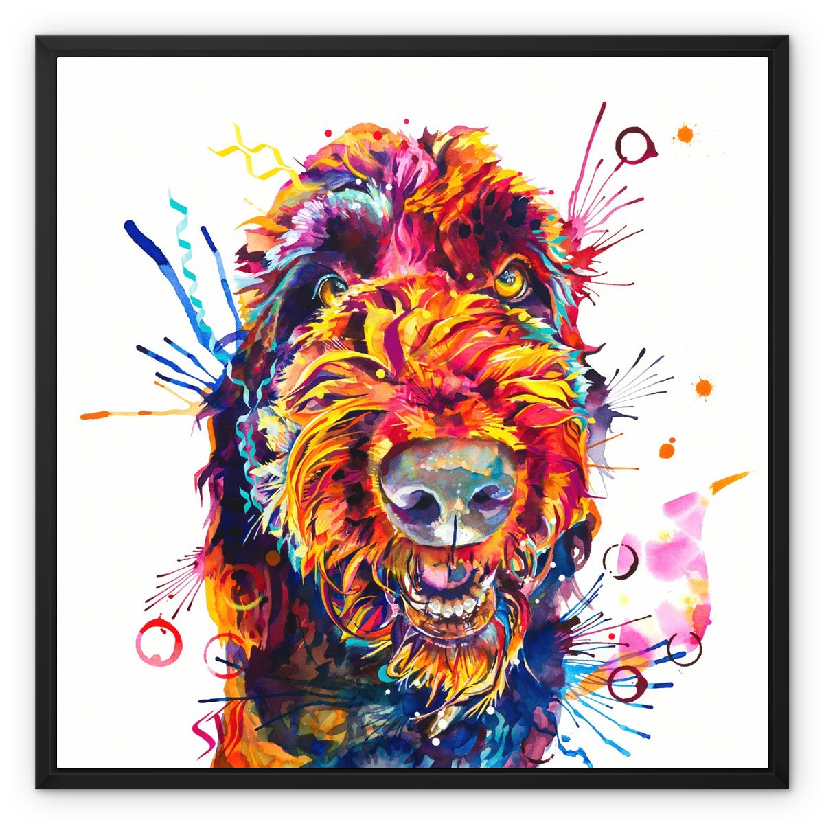 Dog Drawings | Wall Art | Modern Art | Abstract Wall Art | Animal Artwork | Modern Wallart