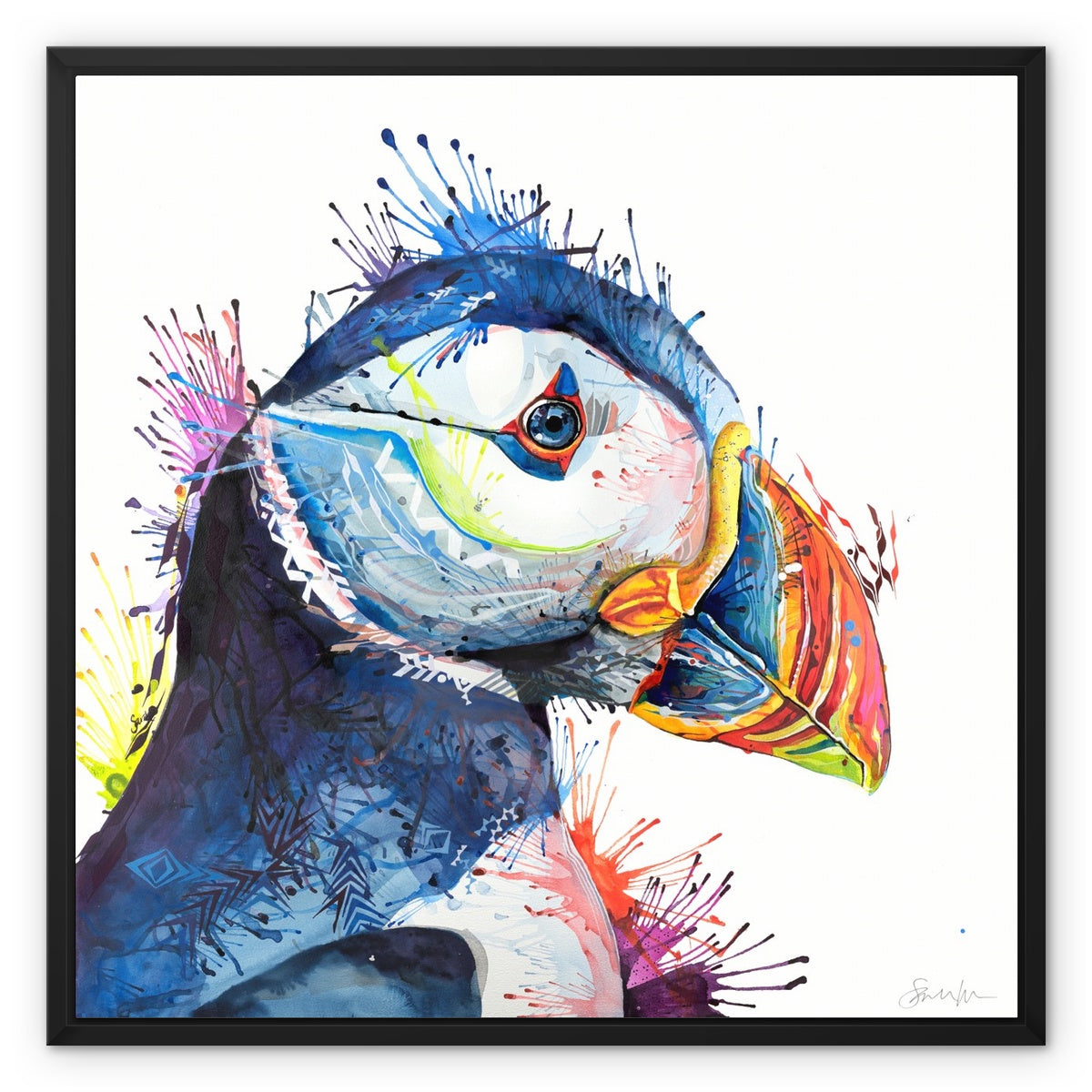 Wall Art | Framed Prints | Sarah Taylor | Modern Art | Framed Wall Art | Abstract Art | Framed Art | Bright Wall Art | Colourful Animal Art