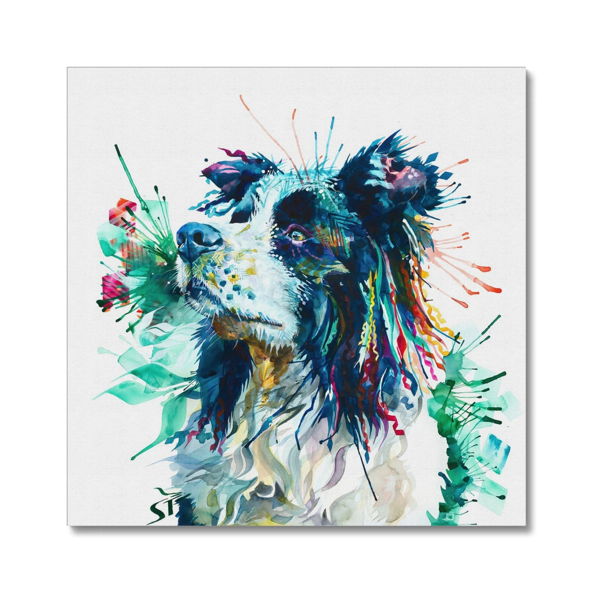 Dog Portrait | Sarah Taylor | Pet Portrait Artists | Dog Portrait | Pet Portraits | Art Commissions | Framed Prints | Wall Prints | Living Room Wall Art