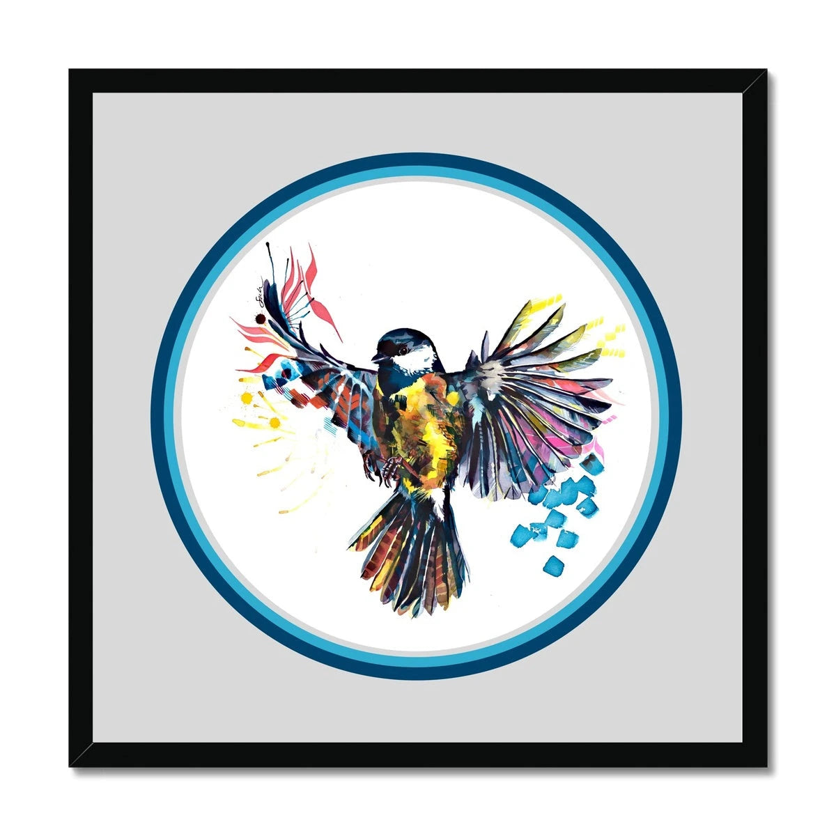 Wall Art | Framed Prints | Sarah Taylor | Modern Art | Framed Wall Art | Pet Portraits | Abstract Art | Framed Art | Bright Wall Art | Colourful Animal Art