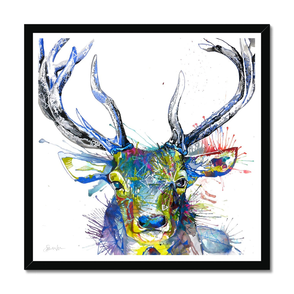 Wall Art | Wildlife Art | Sarah Taylor | Animal Art | Framed Prints | Animal Picture | Modern Art