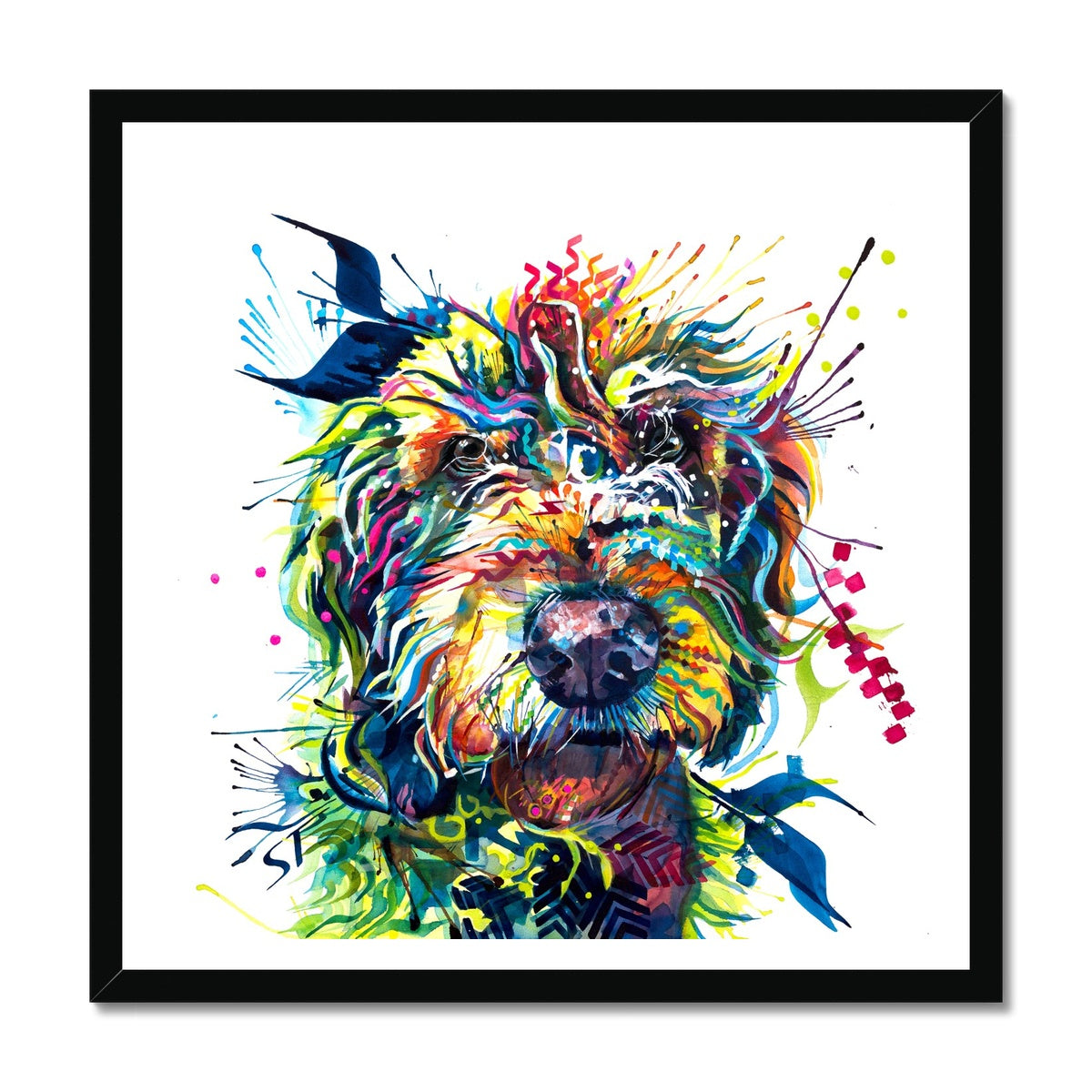 Dog Drawings | Dog Portrait | Sarah Taylor | Pet Portrait Artists | Pet Portraits | Art Commissions | Framed Prints | Wall Prints