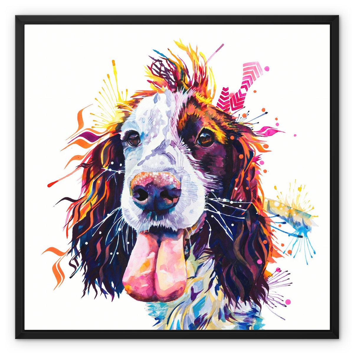 Dog Portrait | Sarah Taylor | Pet Portrait Artists | Dog Portrait | Pet Portraits | Art Commissions | Framed Prints | Wall Prints | Living Room Wall Art