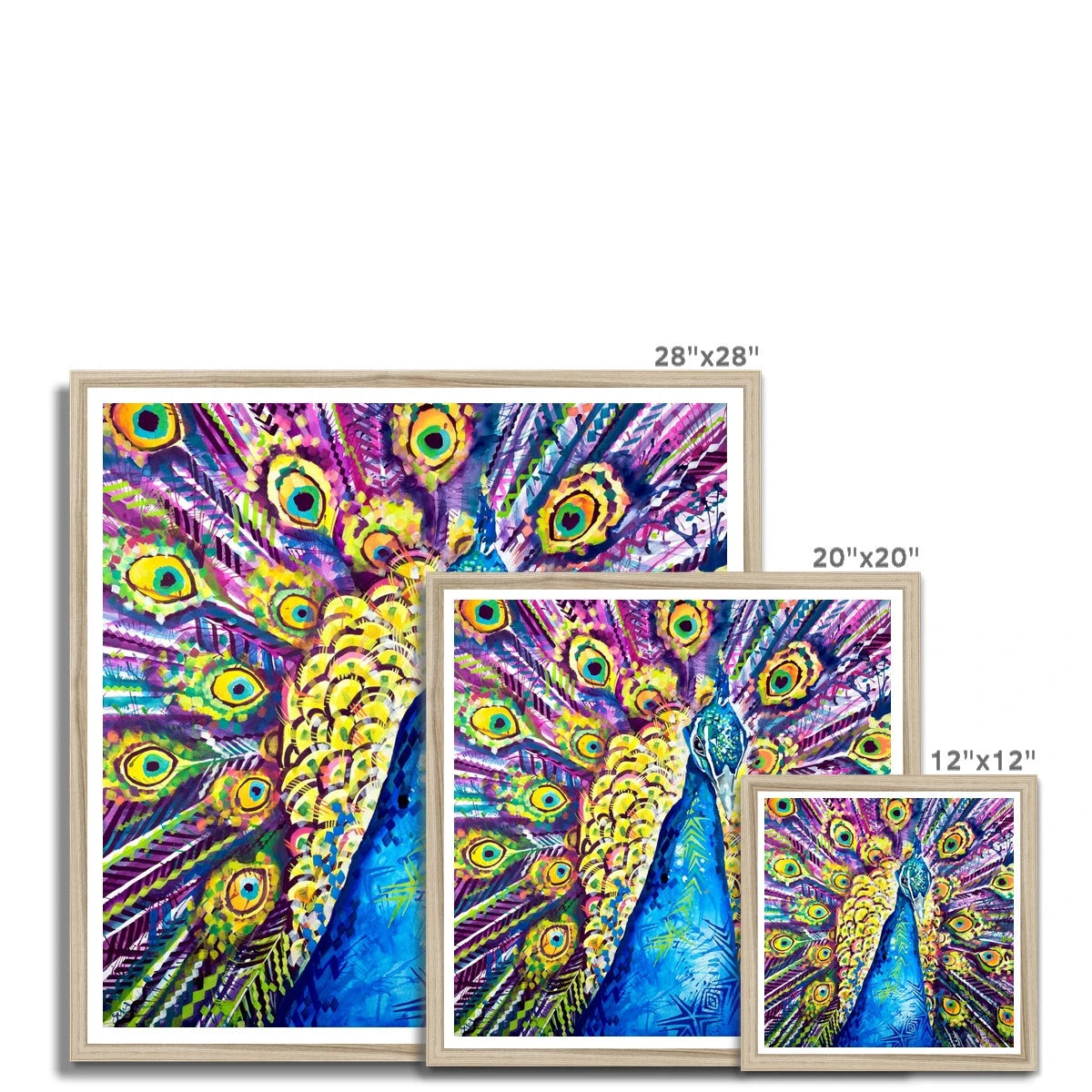 Wall Art | Framed Prints | Sarah Taylor | Modern Art | Framed Wall Art | Abstract Art | Framed Art | Bright Wall Art | Colourful Animal Art