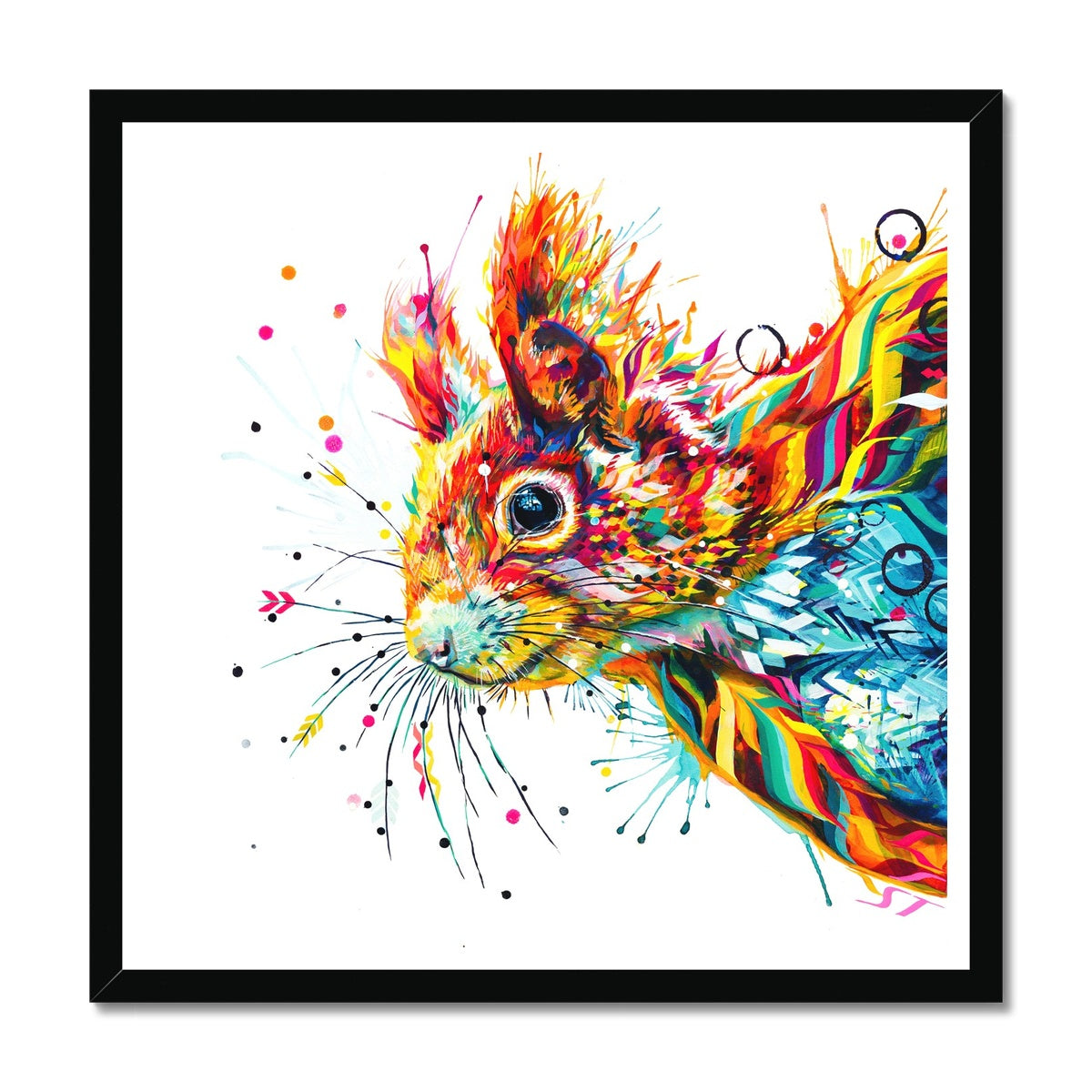 Sarah Taylor | Abstract Wall Art | Framed Art | Modern Art | Framed Prints | Animal Portraits