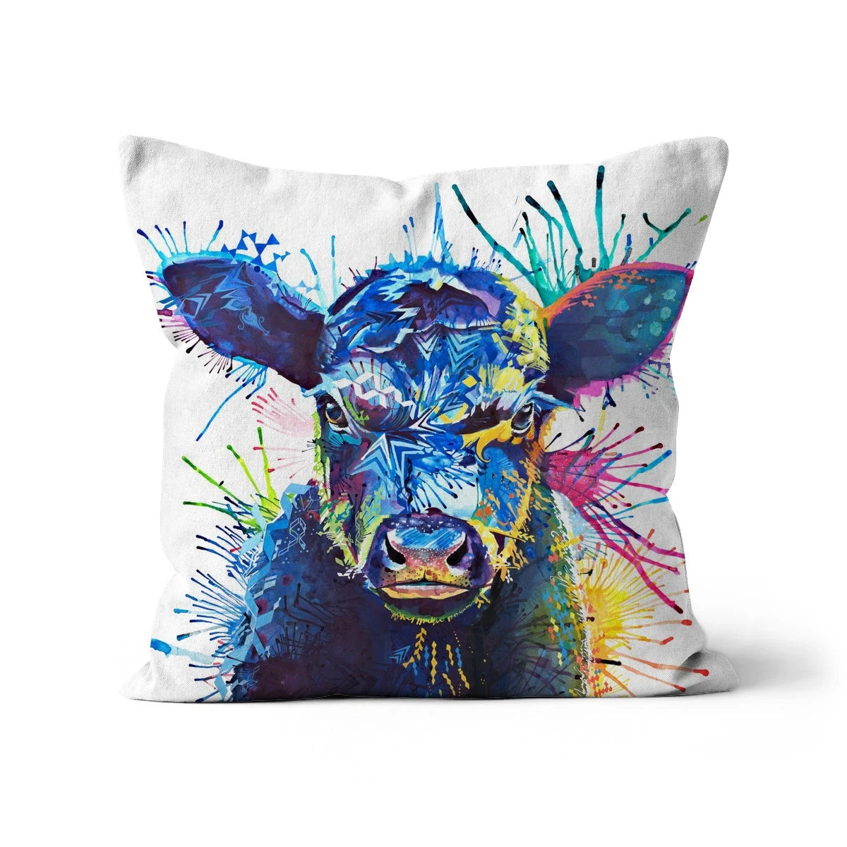 Highland Cattle Cushions | Animal Cushions | Sarah Taylor | Highland Cow Painting | Highland Cow Painting (UK) | Animal Artwork |