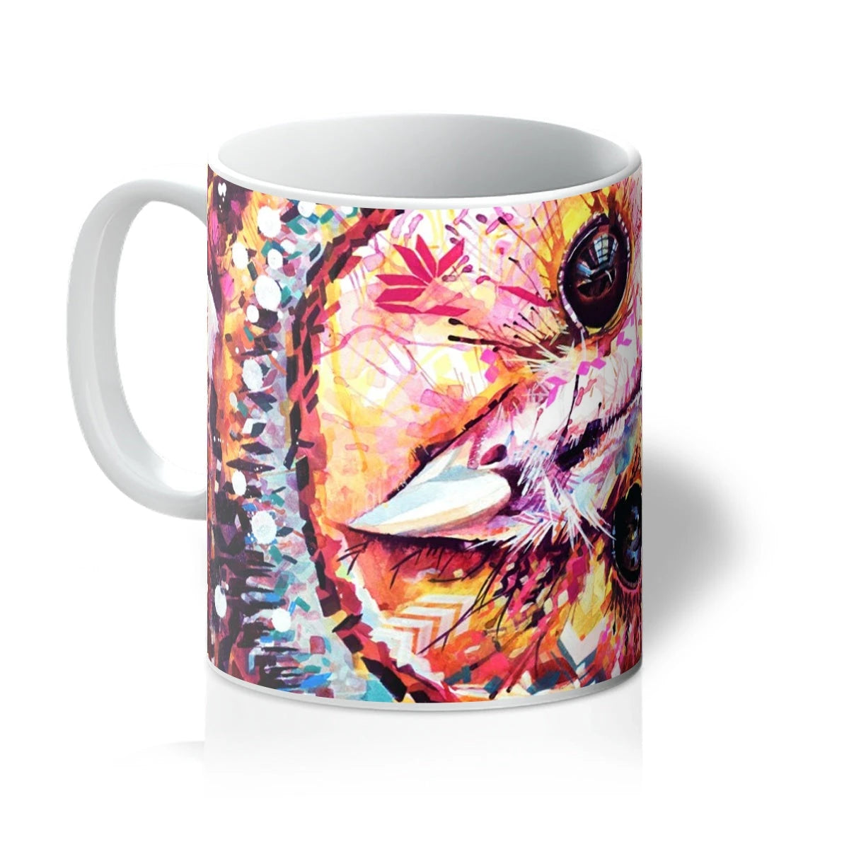 Animal Mugs | Colourful Animal Art | Abstract Art | Sarah Taylor | Animal Portraits | Pet Portraits