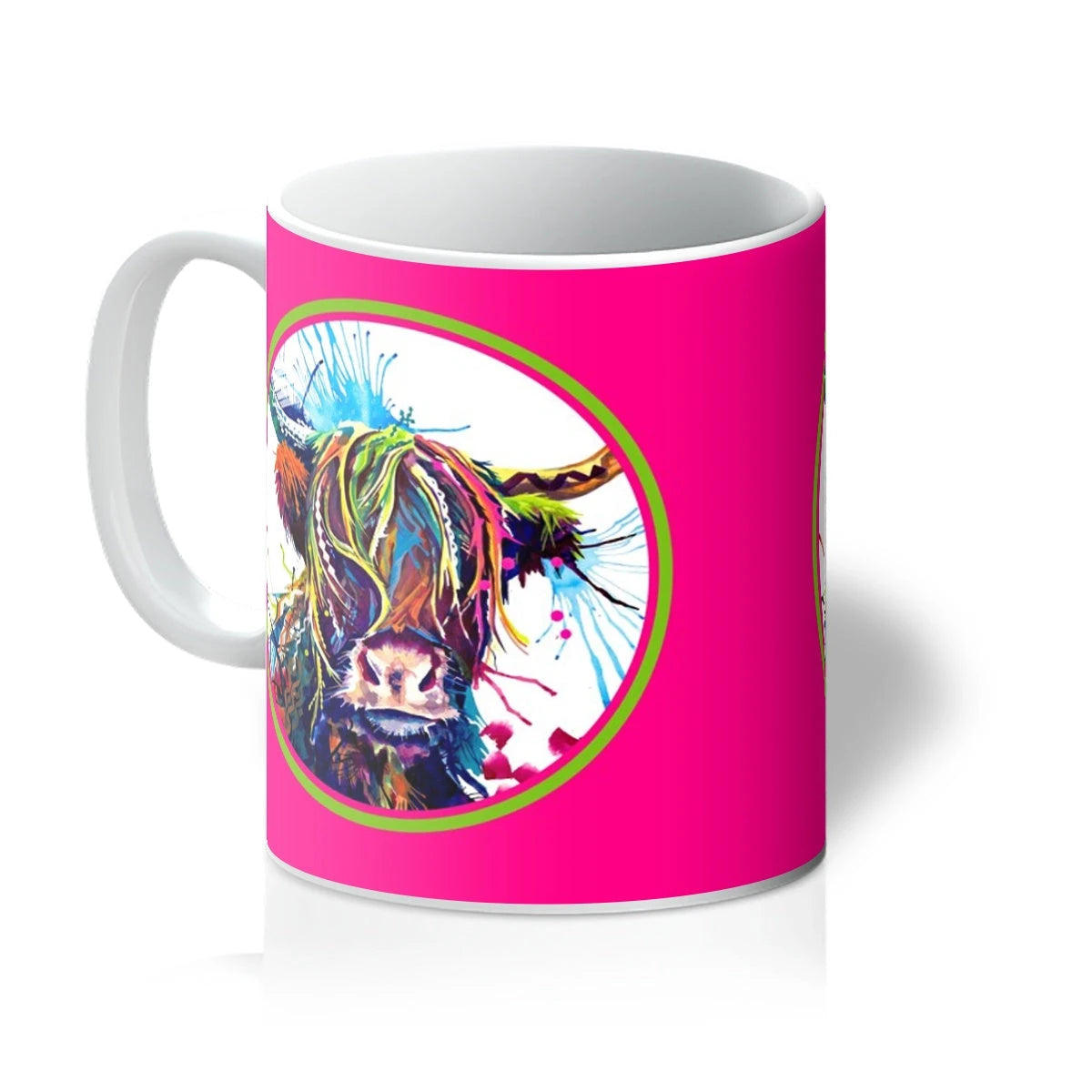 Highland Cow Mug | Highland Cow Print | Animal Mugs | Sarah Taylor | Wildlife Art | Modern Art | Animal Picture