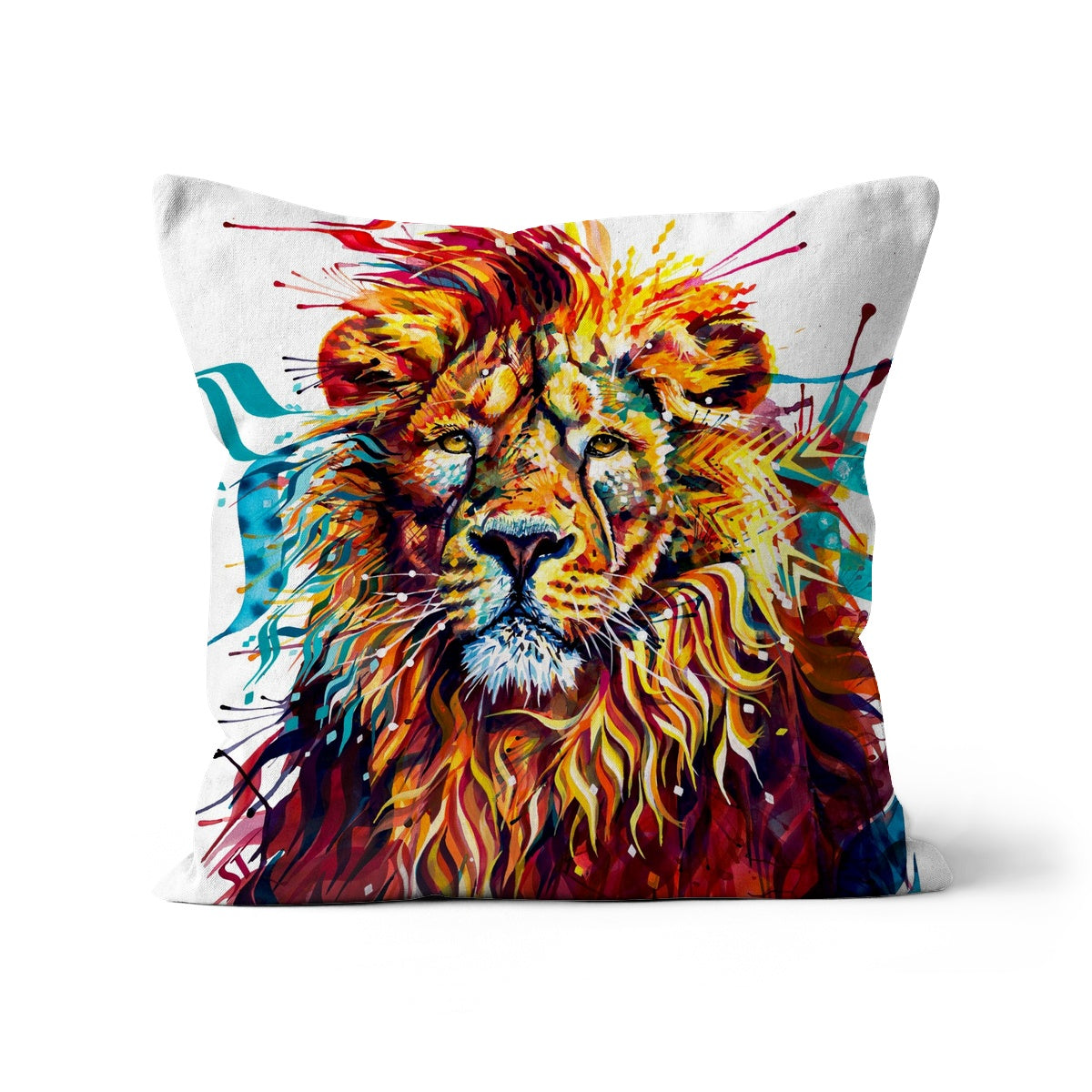 Lion Artwork | Lion Painting | Animal Art | Pet Portrait Artist | Colourful Animal Art | Animal Portraits