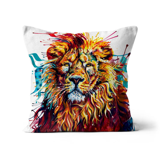 Lion Artwork | Lion Painting | Animal Art | Pet Portrait Artist | Colourful Animal Art | Animal Portraits