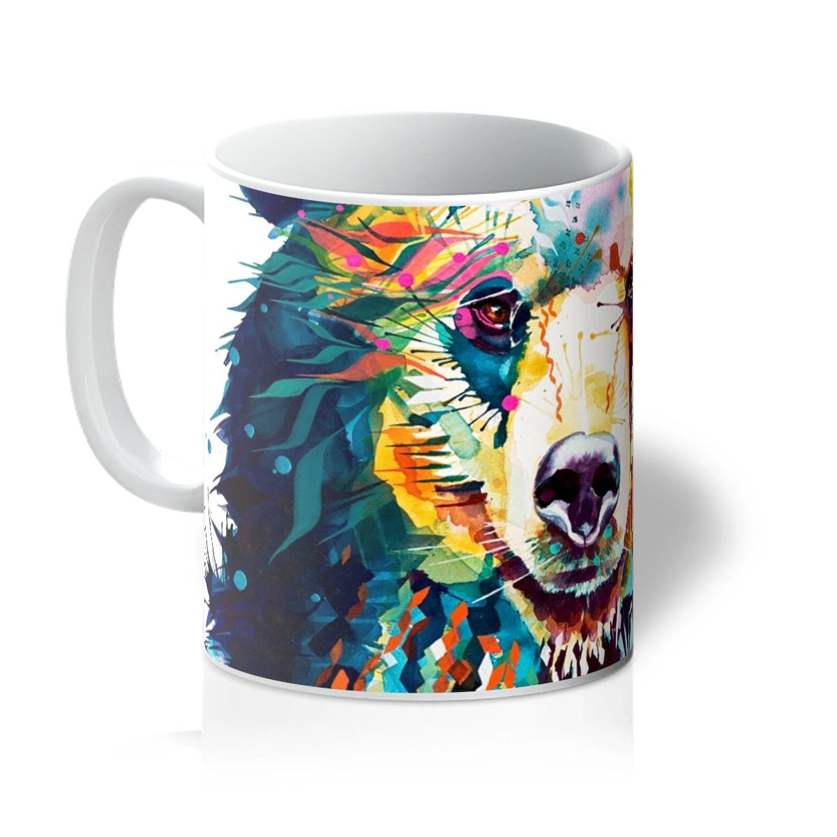 Animal Mugs | Animal On Mugs | Modern Art | Animal Picture | Animal Portraits | Pet Portraits | Sarah Taylor | Commission Artist Portrait