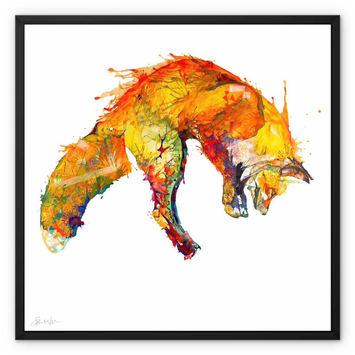 Wall Art | Framed Prints | Sarah Taylor | Modern Art | Framed Wall Art | Colourful Animal Art
