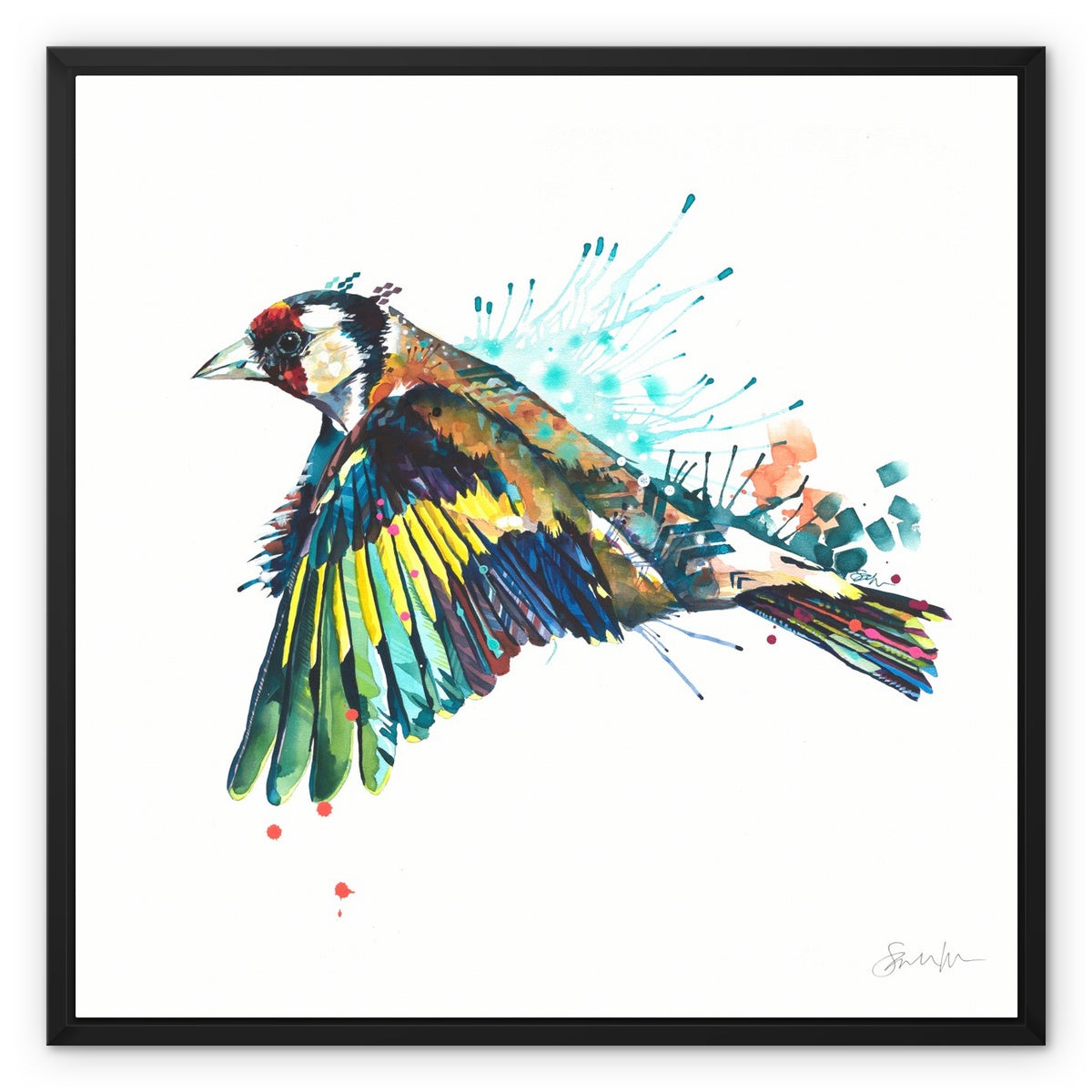 Wall Art | Framed Prints | Sarah Taylor | Modern Art | Framed Wall Art | Abstract Art | Framed Art | Bright Wall Art | Colourful Animal Art