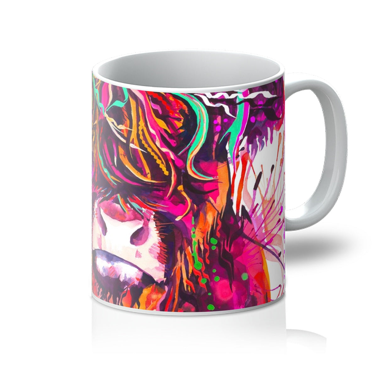 Highland Cow Mug | Animal Mug | Highland Cow Print | Highland Cow Painting | Highland Cow Painting (UK) | Animal Artwork | Highland Cattle Cushions | Sarah Taylor