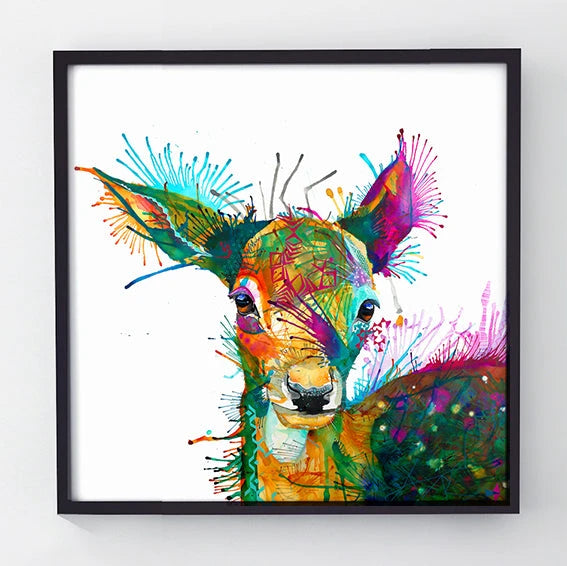 Wall Art | Framed Prints | Wildlife Art | Sarah Taylor | Modern Art | Framed Wall Art | Abstract Art | Framed Art | Bright Wall Art | Colourful Animal Art