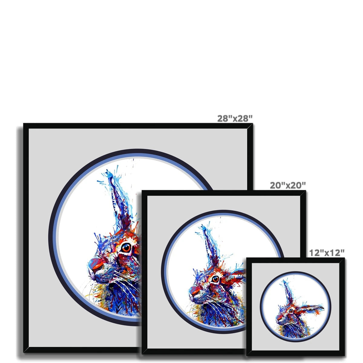 Wall Art | Framed Prints | Sarah Taylor | Modern Art | Framed Wall Art | Pet Portraits | Abstract Art | Framed Art | Bright Wall Art | Colourful Animal Art