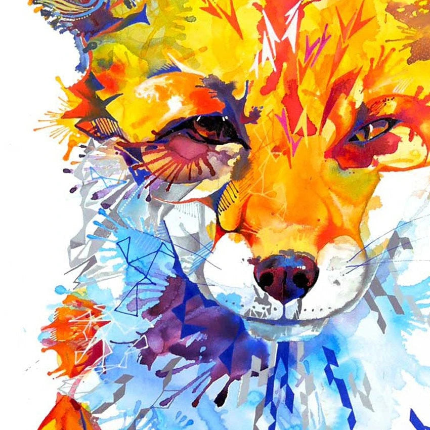 Wall Art | Framed Prints | Sarah Taylor | Modern Art | Abstract Art | Framed Art | Bright Wall Art | Colourful Animal Art