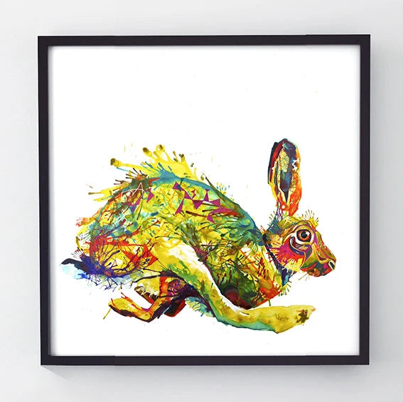 Modern Art | Rabbit Prints | Animal Picture | Animal Print | Animal Art | Wall Art Canvases
