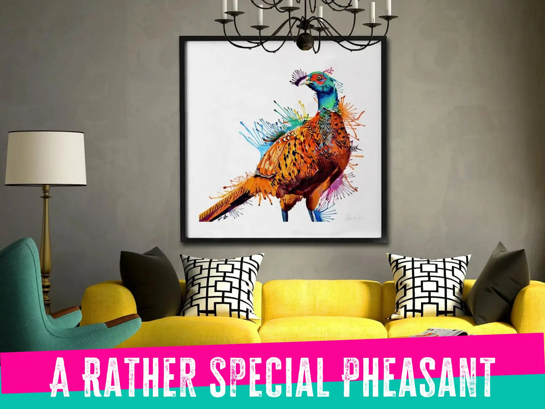 A Rather Special Pheasant-Sarah Taylor Art