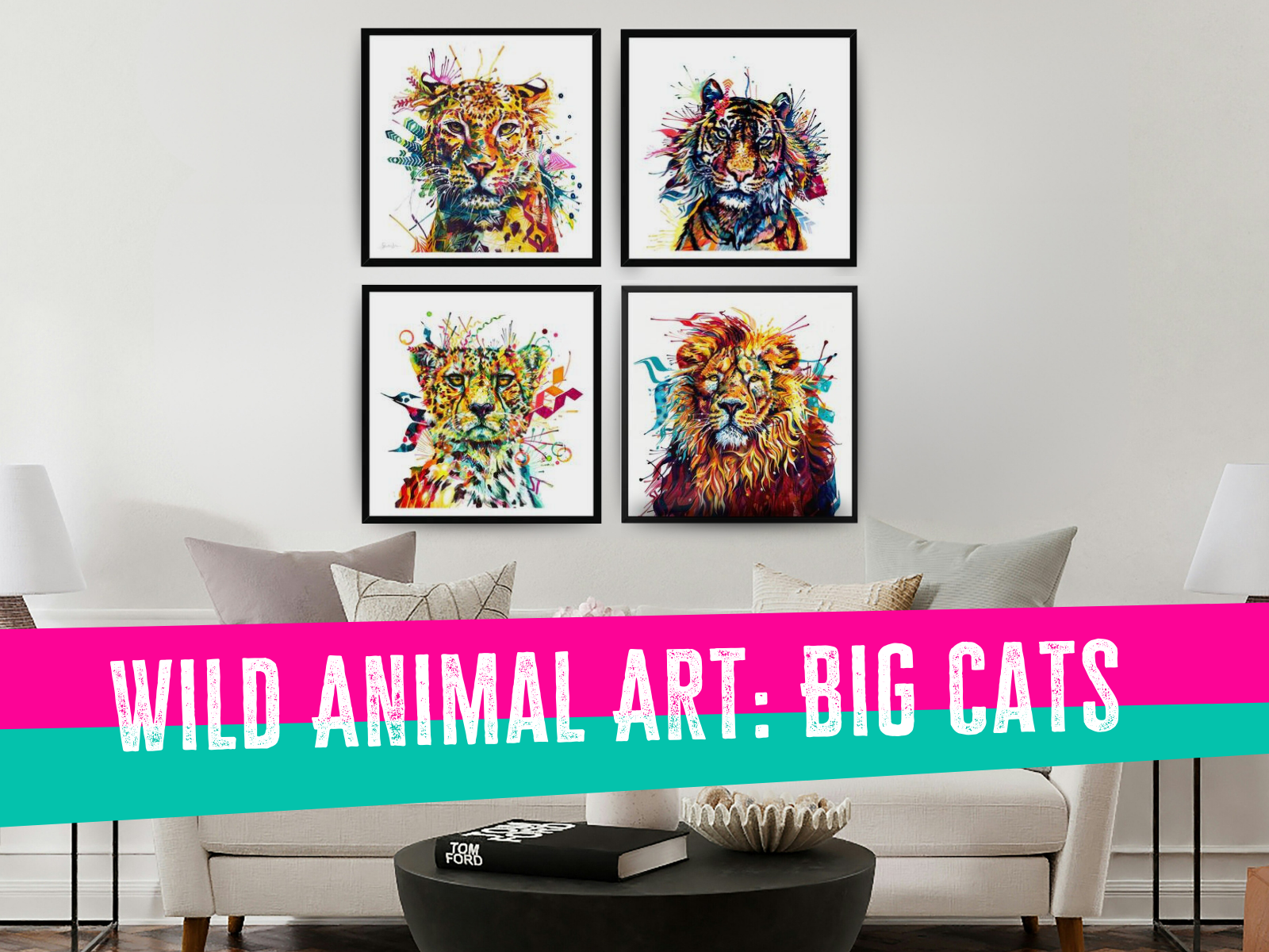 Animal Wall Art | Animal Artwork | Wildlife Art