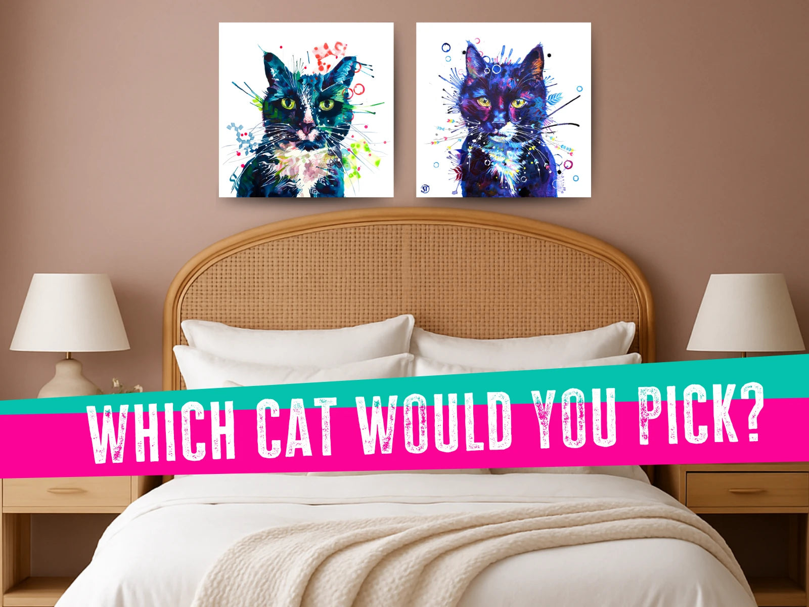 cat painting | cat print