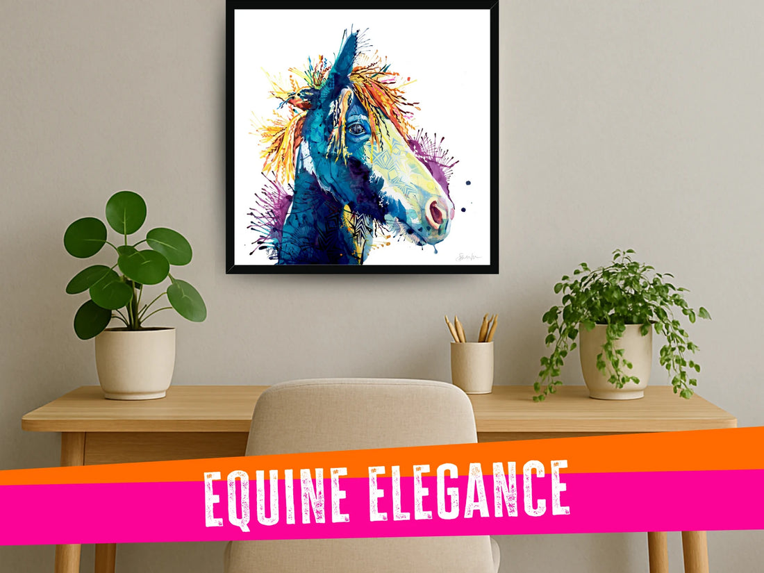 horse painting | animal wall art