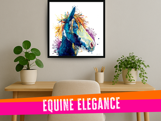 horse painting | animal wall art