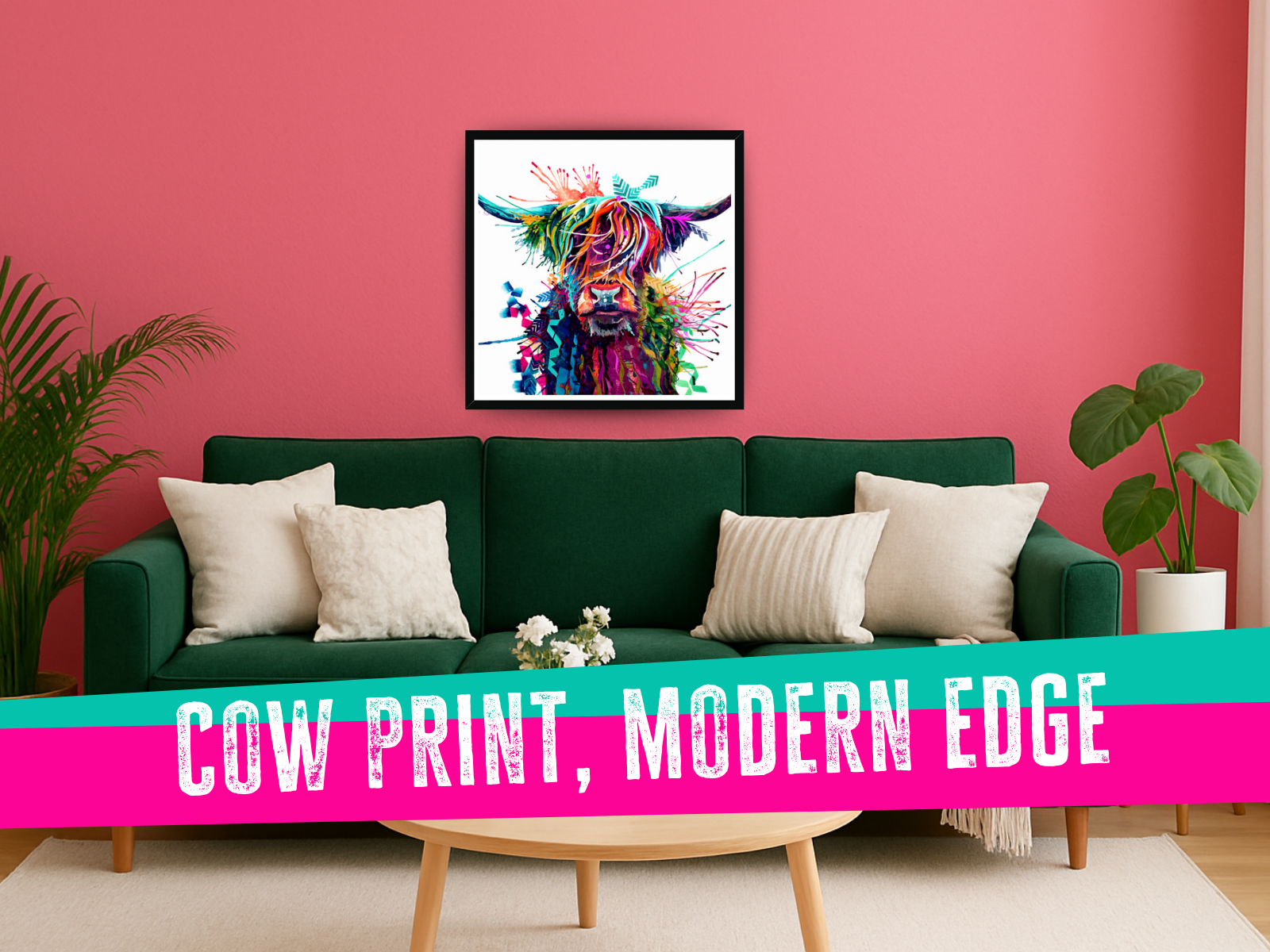cow art | highland cow art