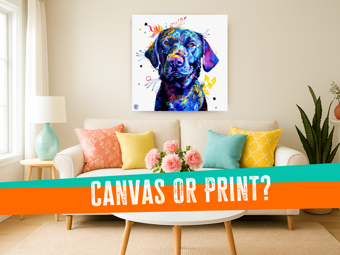 wall art | dog painting
