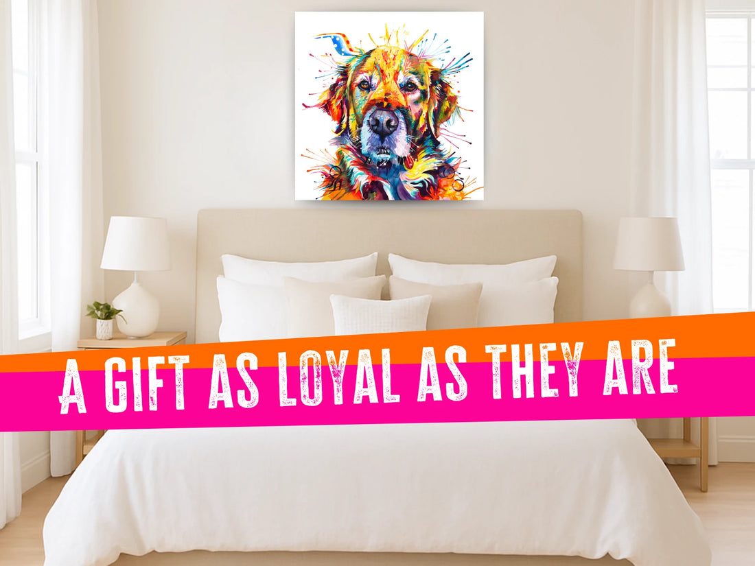 dog painting | dog portrait